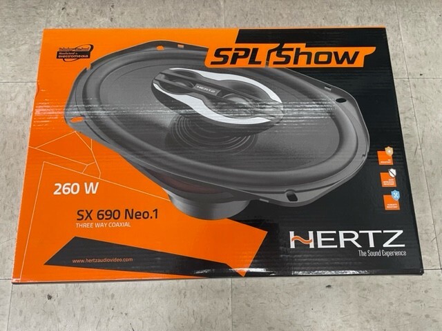Hertz SX 690 NEO Coaxial Speakers - Black for sale online | eBay