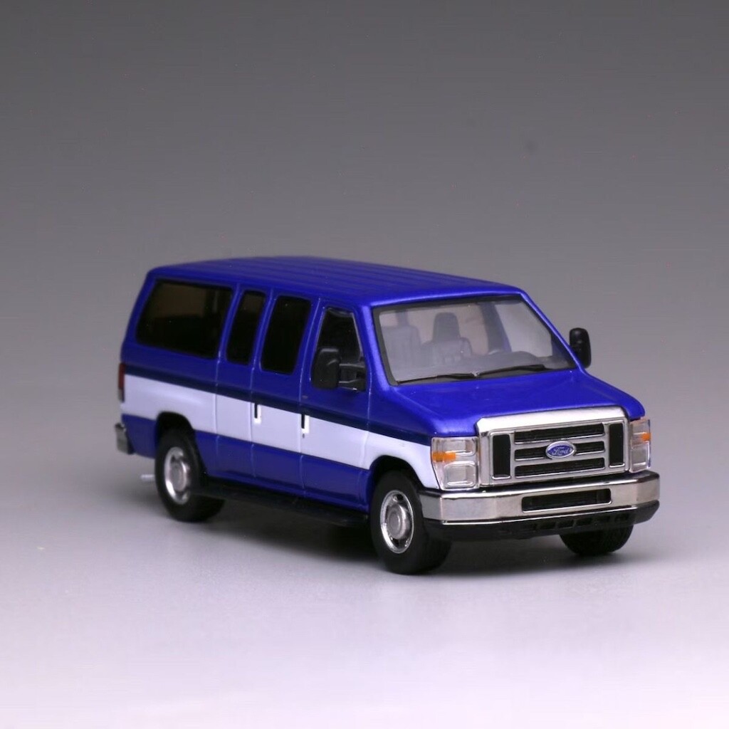 1:64 Scale 596 Model Ford E350 Super Duty Econoline Van Diecast