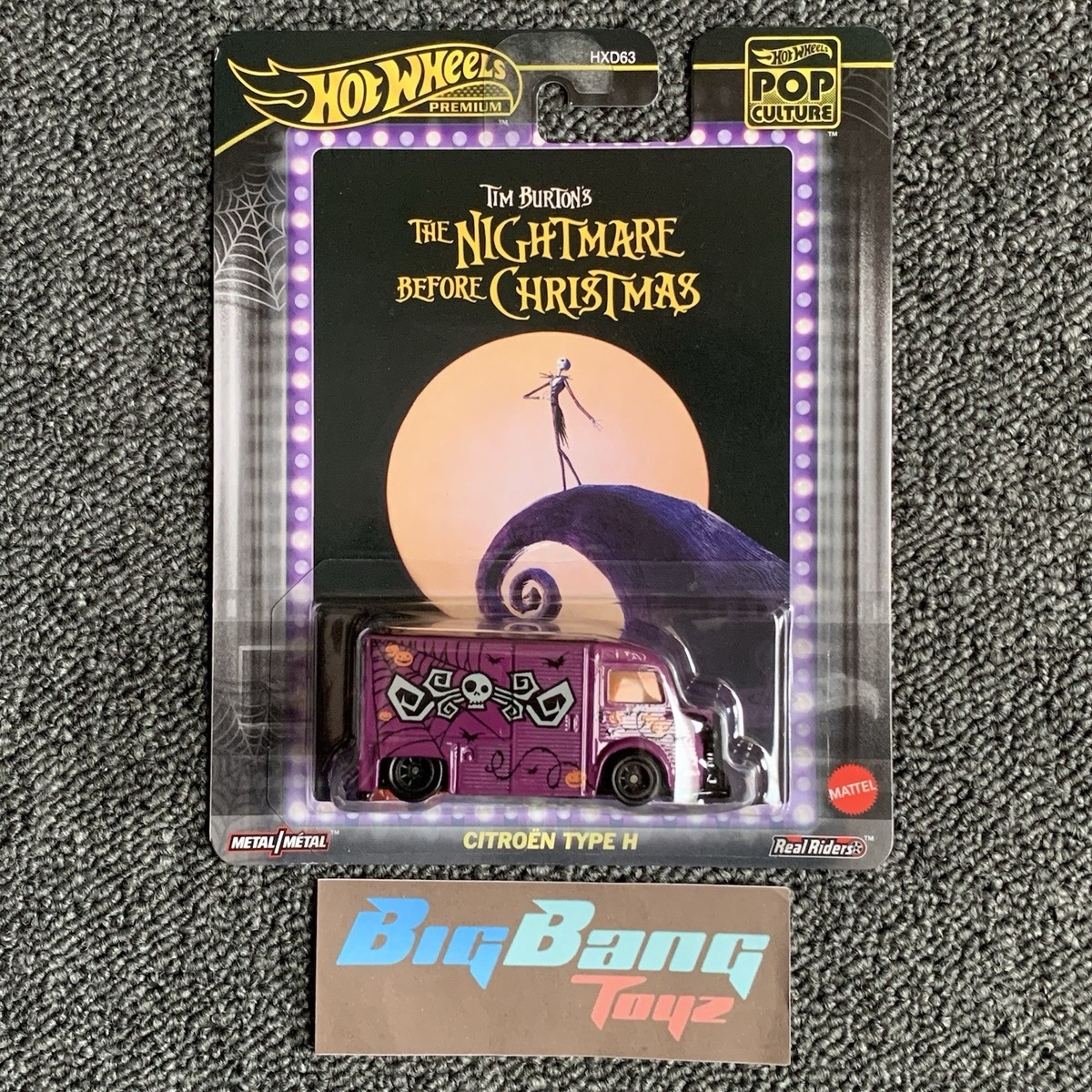 Hot Wheels The Nightmare Before Christmas Citroen Type H Pop