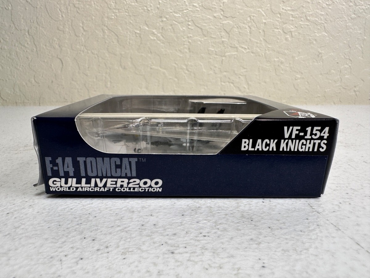 GULLIVER F-14 TOMCAT VF-154 BLACK KNIGHTS 1:200 WORLD AIRCRAFT