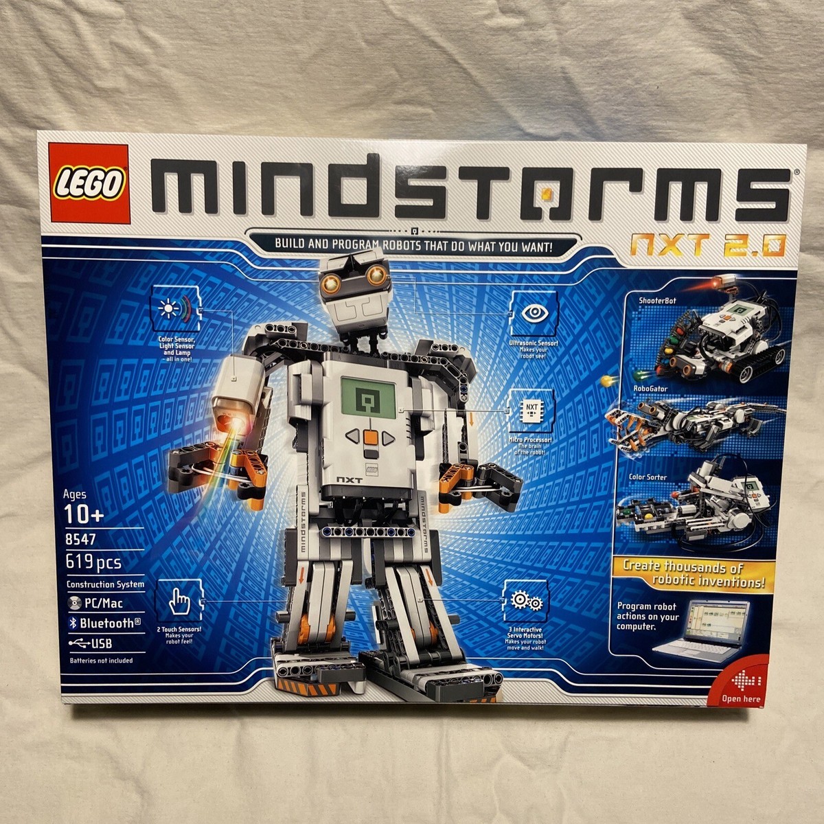 Lego 8547 Mindstorms NXT 2.0 NISB 673419113250| eBay