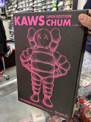 KAWS Open Edition Chum 20th Anniversary (2022) Pink BNIB