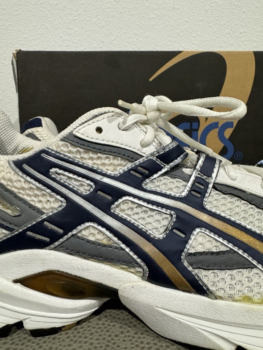 ASICS GEL GT-2090 Mint Condition Vintage Shoes White,Blue MEN 13