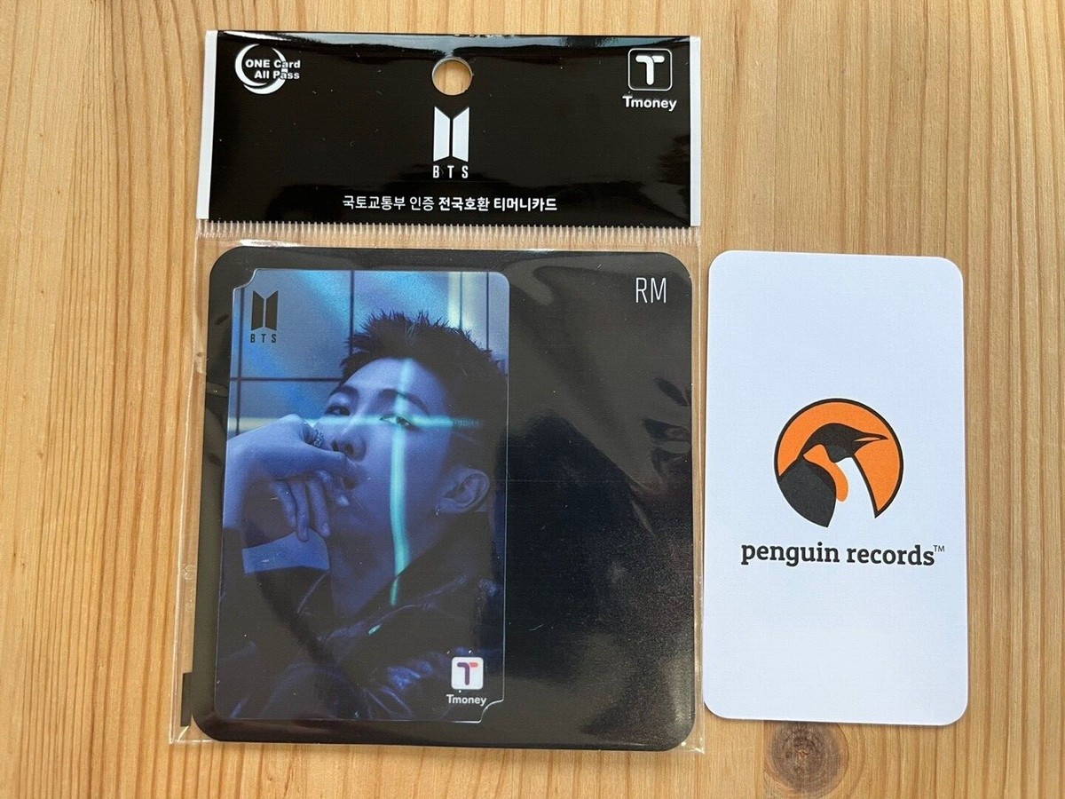 BTS - PROOF HOLOGRAM T-MONEY CARD KOREA TRANSPORTATION CARD CU V