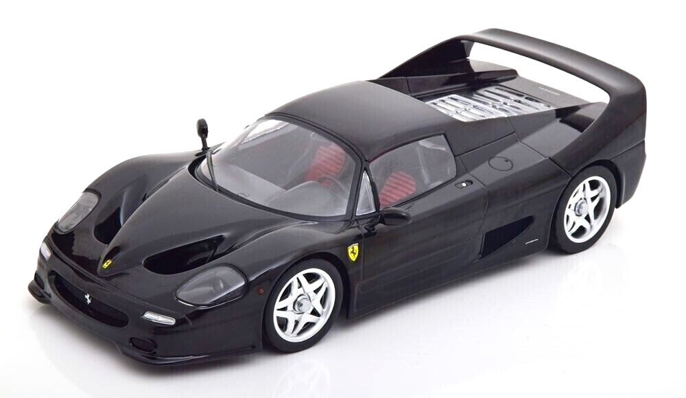 1/18 Ferrari F50 Hard Top 1995 (Black) Diecast Model Car by KK