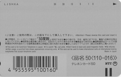 Kawamoto Kihachiro Doll Art Limited Phone Card 1998 NTT in