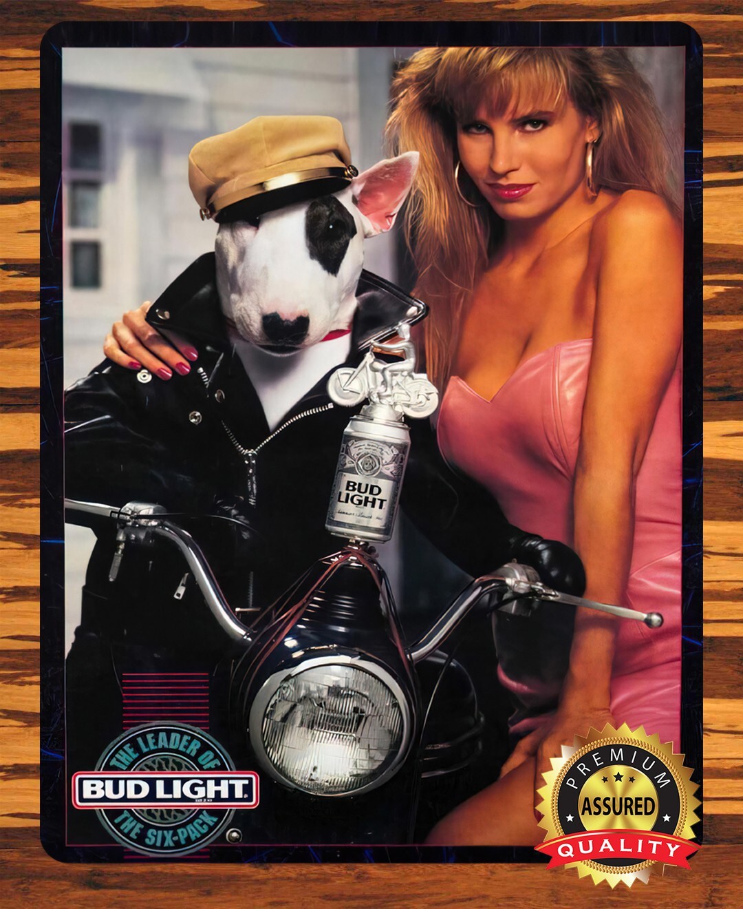 Spuds Mackenzie - Bud Light Metal Beer Sign 11 x 14 | eBay