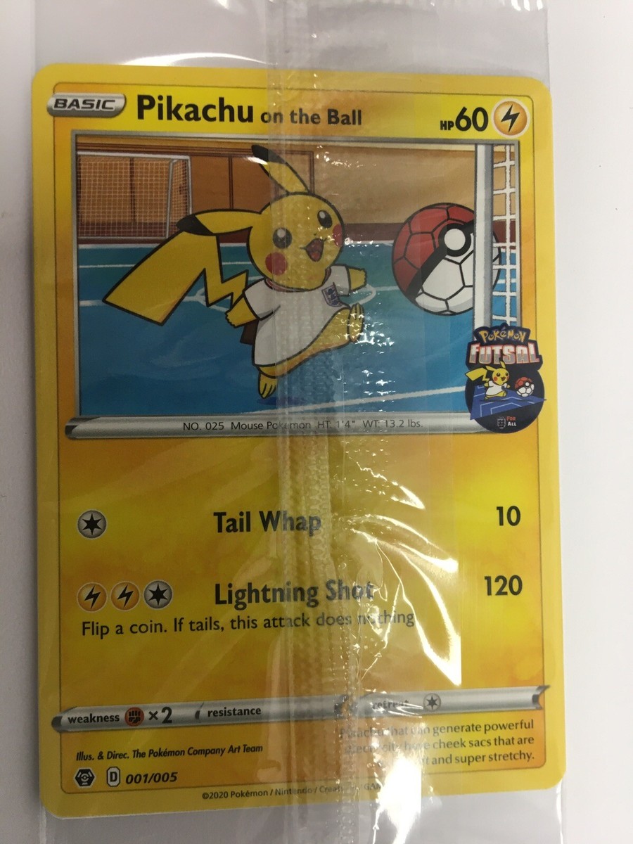 20 X Pokémon TCG Futsal: Pikachu On The Ball Limited Edition Promo