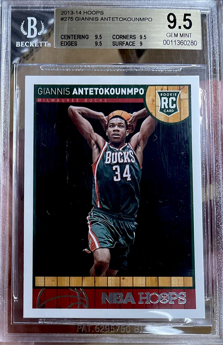 Giannis ヤニス アデトクンボ 直筆サインカード ルーキーカード