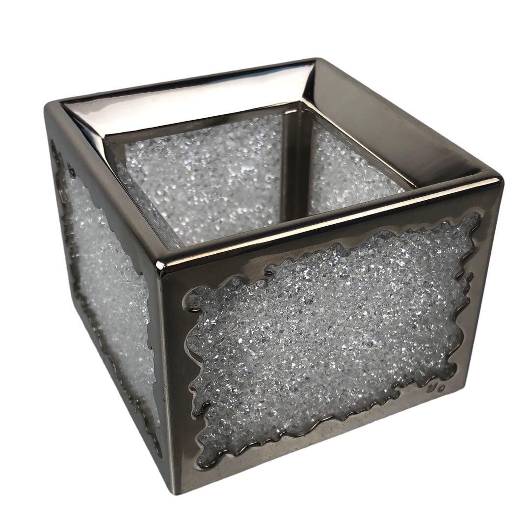 Swarovski Silver Crystal Crystalline Treasure Box accessory case