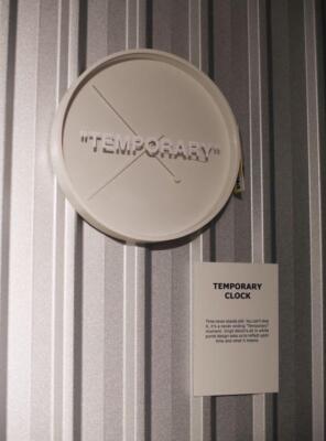 IKEA Virgil Abloh MARKERAD Wall clock Mint from JAPAN Temporary