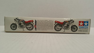 Vintage Tamiya Honda CBR400F Motorcycle Model Kit 1/12 1984 HTF