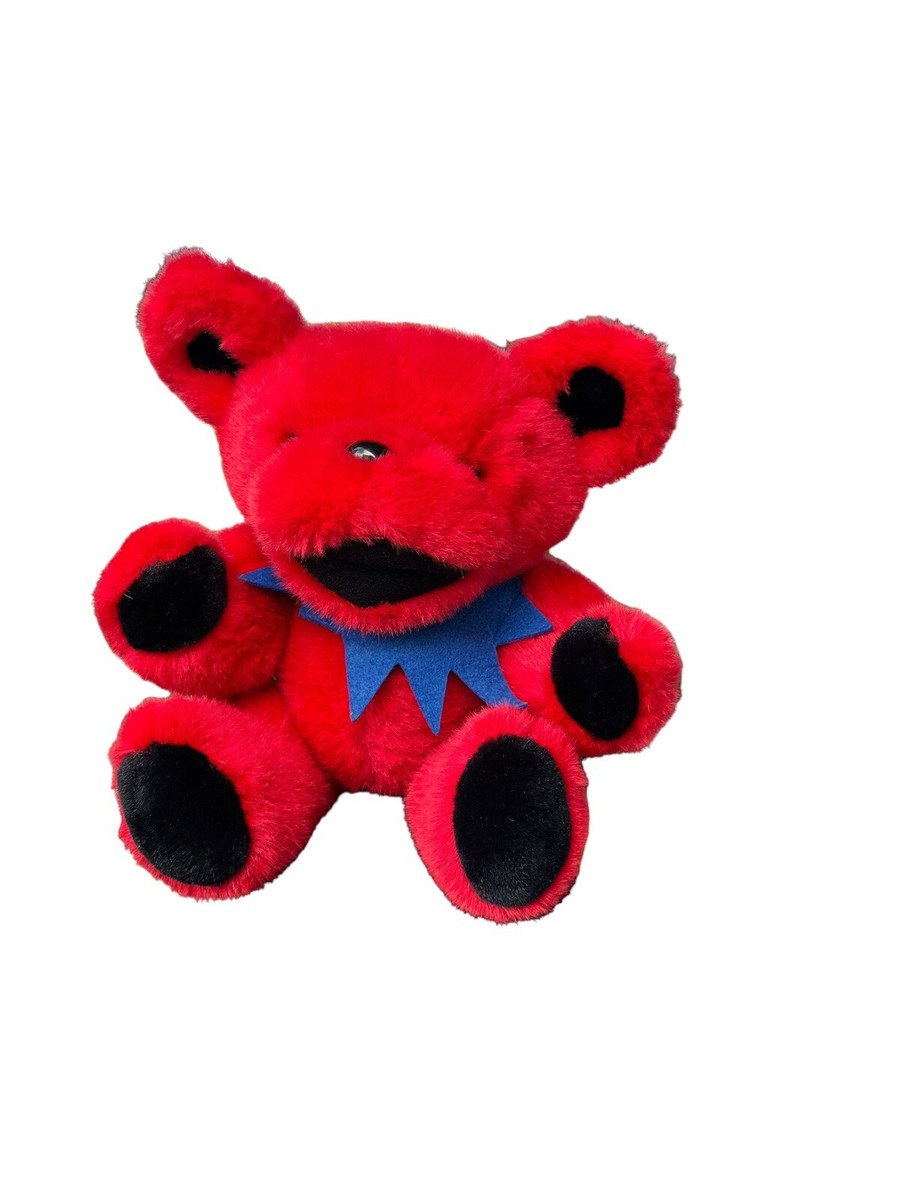 Vintage Grateful Dead Bear Jointed Steven Smith Red NWT 1990