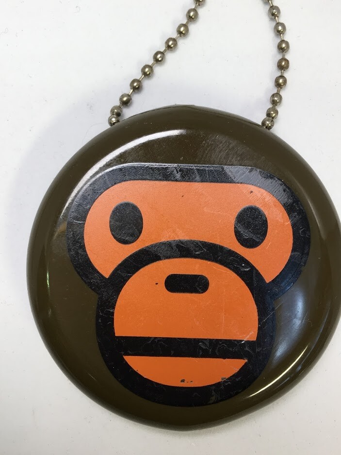 A BATHING APE MENS GOODS BABY MILO COIN CASE WALLET With Original