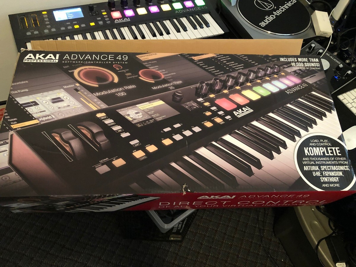 AKAI Advance 49 USB Keyboard Controller | eBay