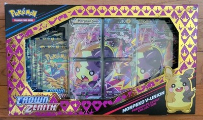 Pokémon TCG Crown Zenith Premium Play at Collection Morpeko V