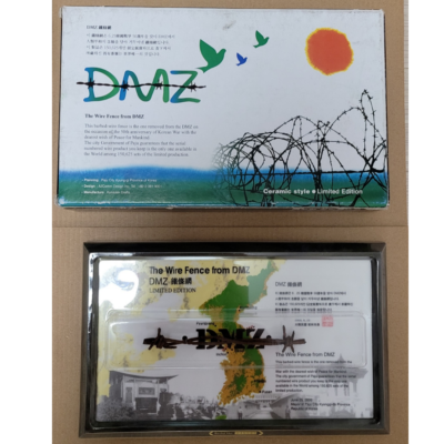 The 50th Anniversary of The Korean War Wire Fence from The DMZ
