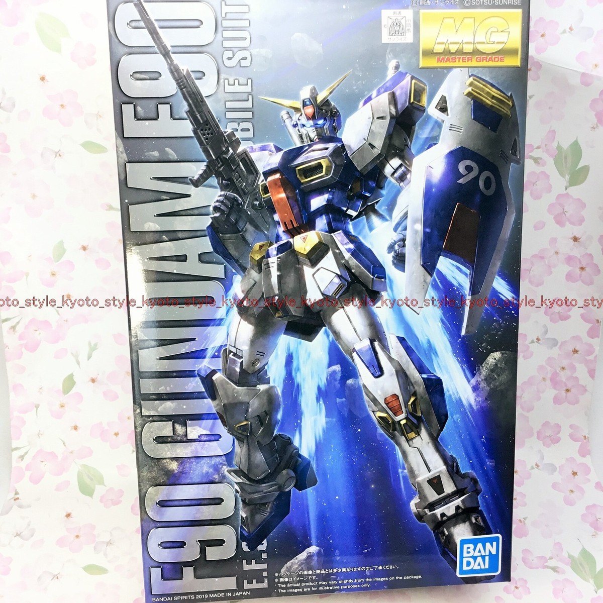 Premium BANDAI MG 1/100 F90 GUNDAM F90 Model Kit 80252 JAPAN