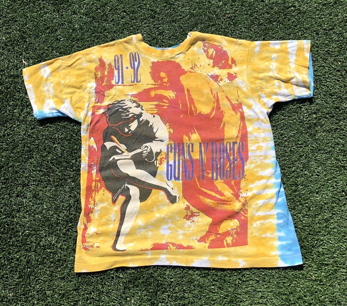 1991 Vintage Official Guns N' Roses Use Your Illusion Tour Liquid
