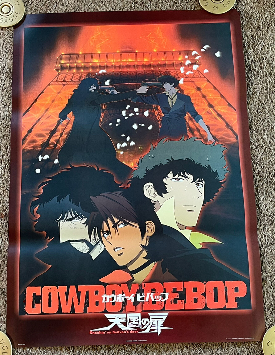 Original 2001 Japanese B2 Movie Poster - COWBOY BEBOP, Rolled