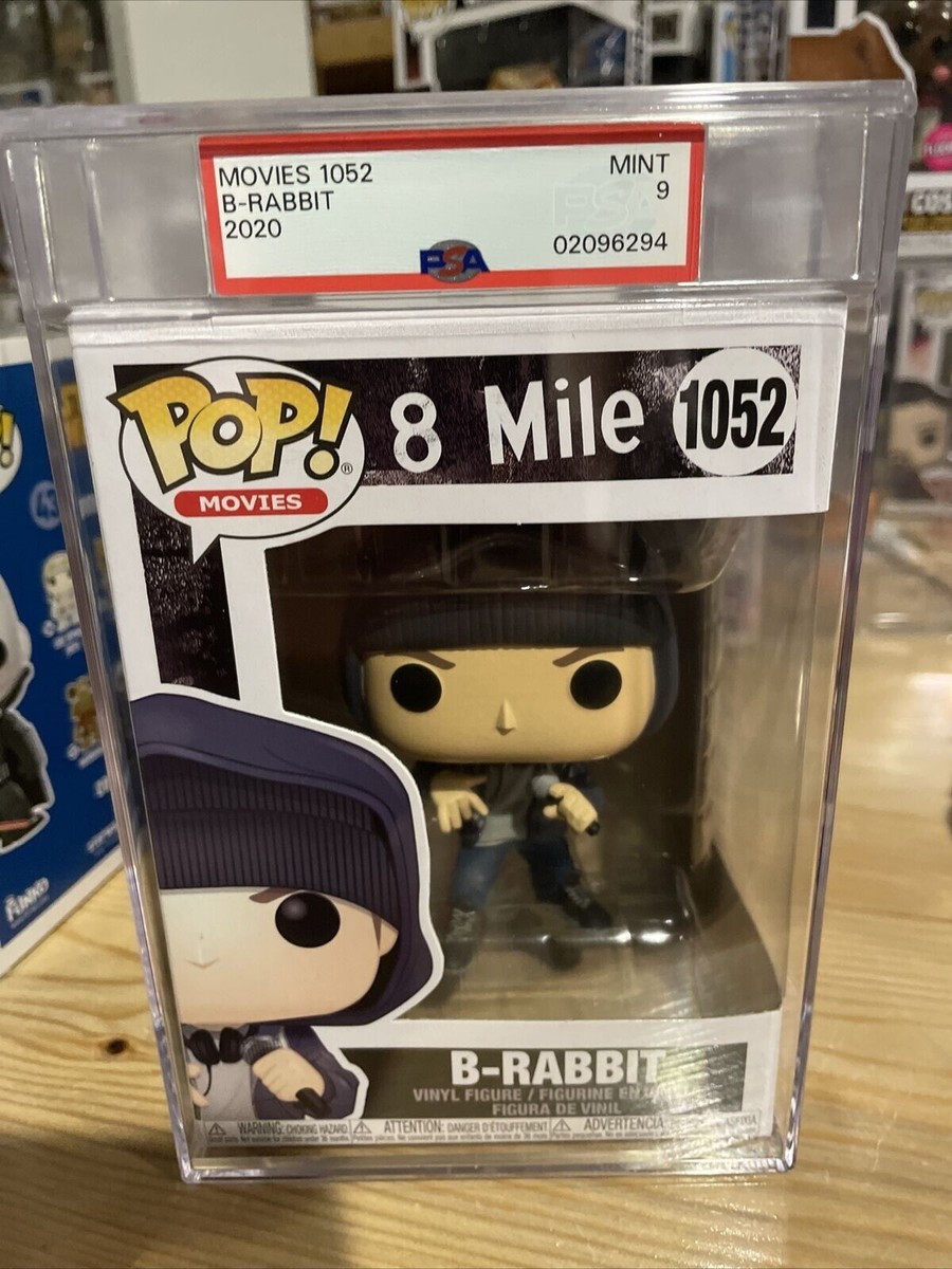 2020 Funko POP! PSA 9 Movies B-Rabbit #1052 (Vaulted) Eminem 8