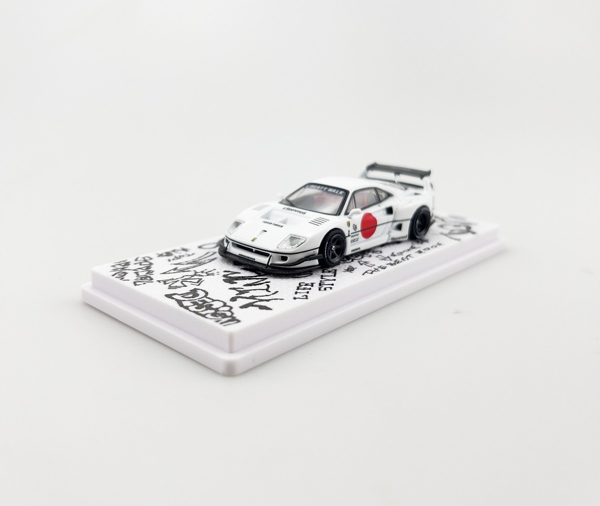 INNO64 1:64 LBWK Ferrari F40 Tokyo Auto Salon 2023 (White) | eBay