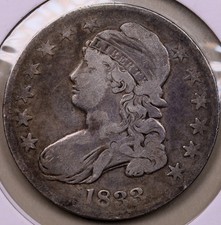 1833 Capped Bust Half Dollar Prices | Ungraded, NGC, PCGS Values