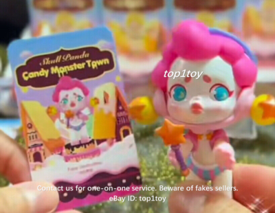 POP MART x SKULLPANDA Candy Monster Town Fairy Godmother Toy Mini