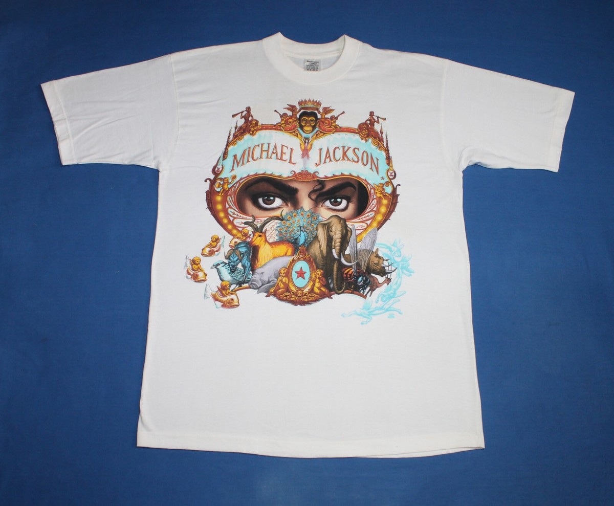 Vintage 90s Michael Jackson Shirt Dangerous World Tour 1992-93