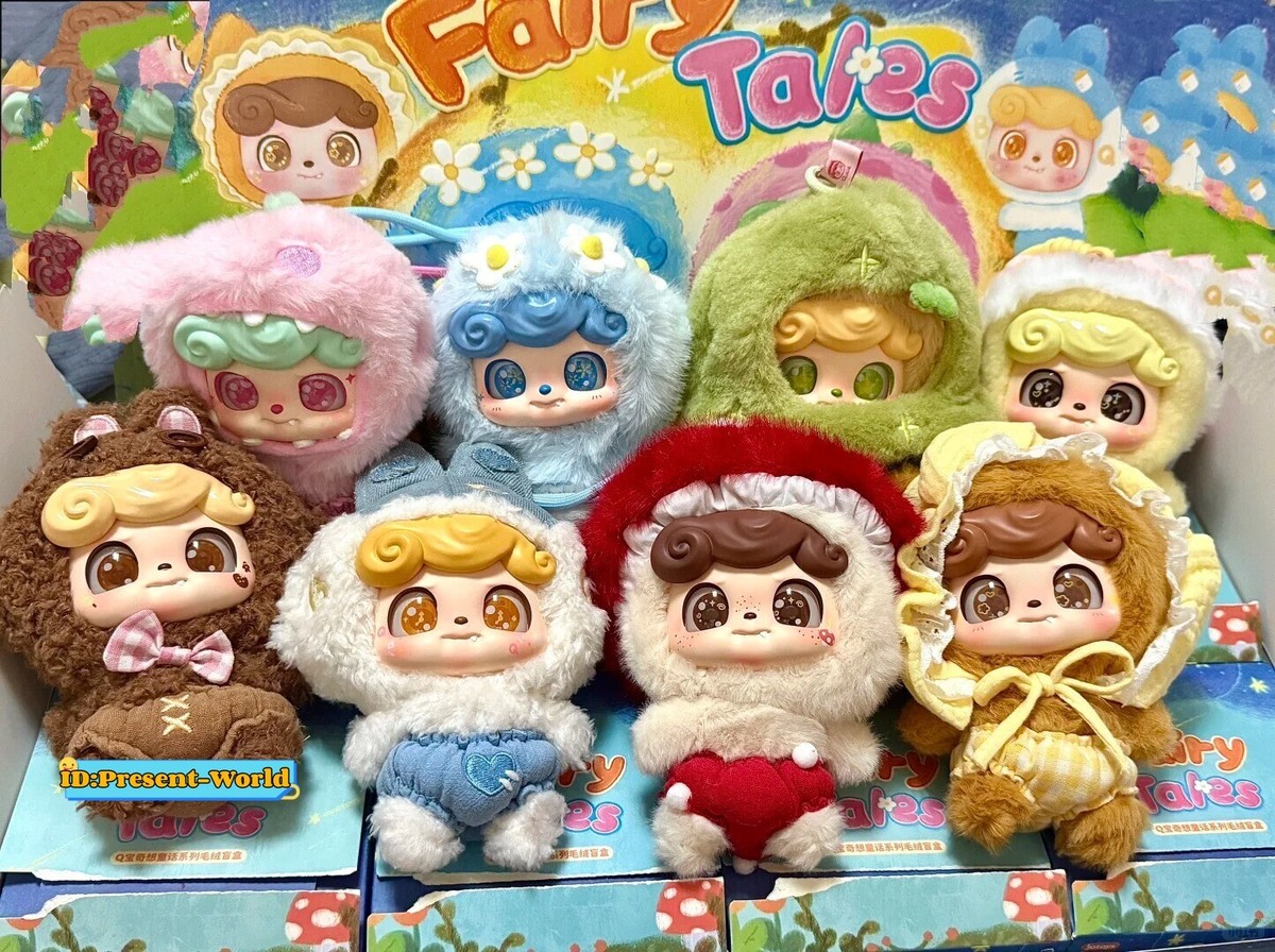 JOTOYS Q.KID FAIRY TALES PLUSH SERIES CONFIRMED BLIND BOX FIGURE