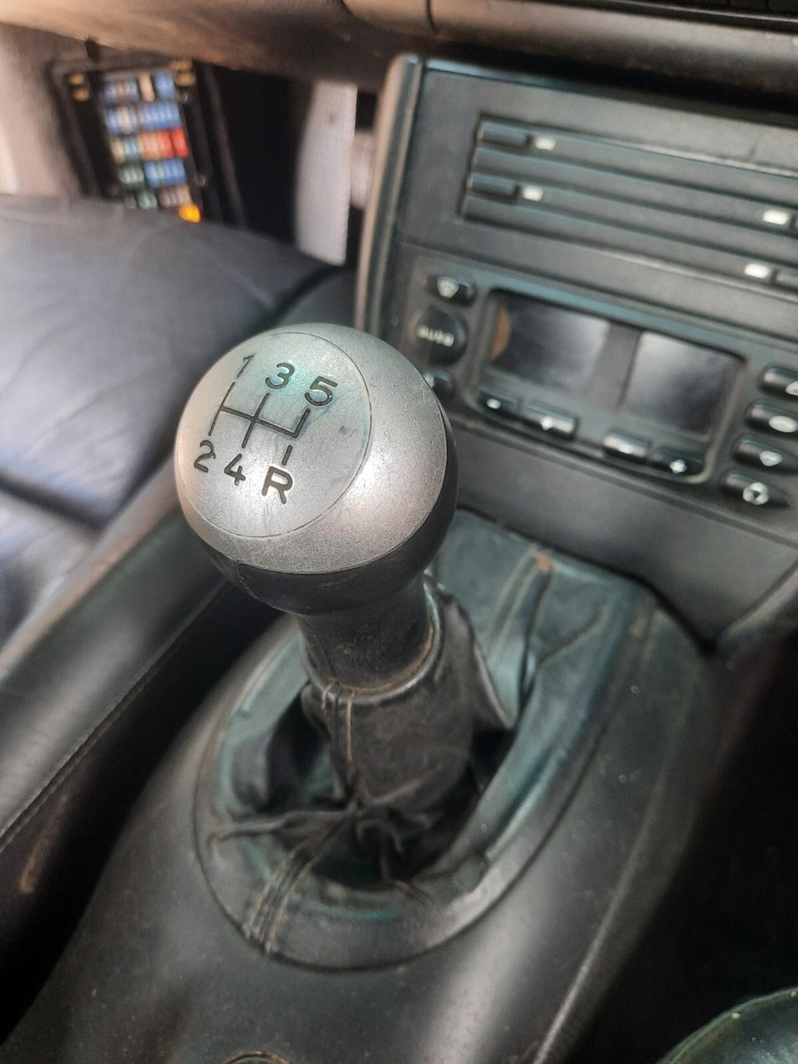 1997-2004 Porsche Boxster 986 5 Speed Shift Knob, Metal Knob Rare