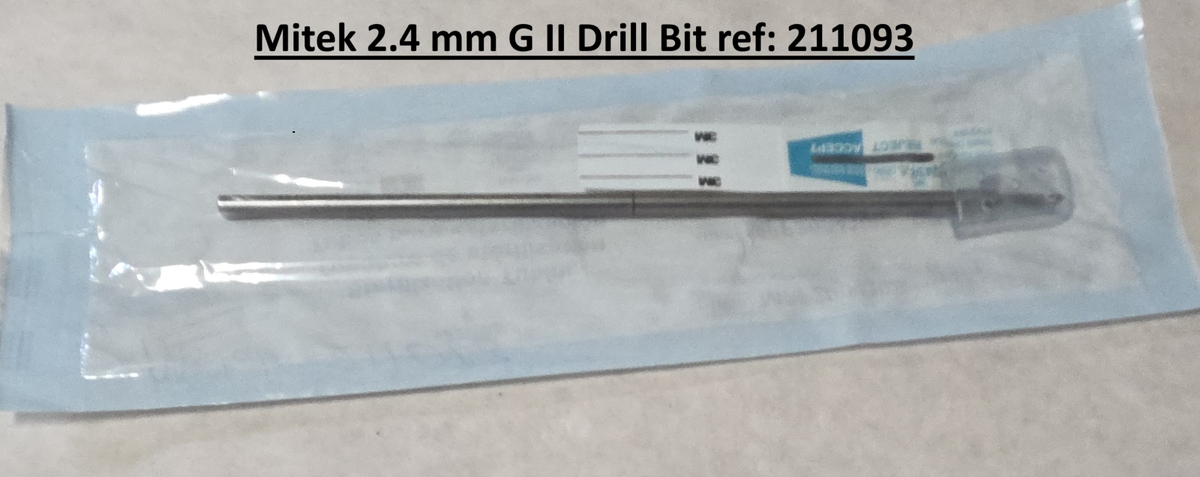 Mitek 2.4 mm G II Drill Bit 211093 (A2D) | eBay