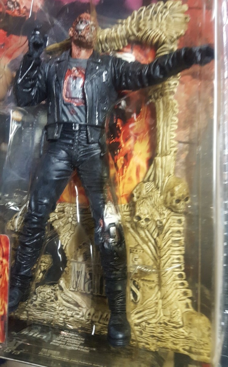 T-800 Terminator 2 T-2 Judgement Day Movie Maniacs McFarlane Toys