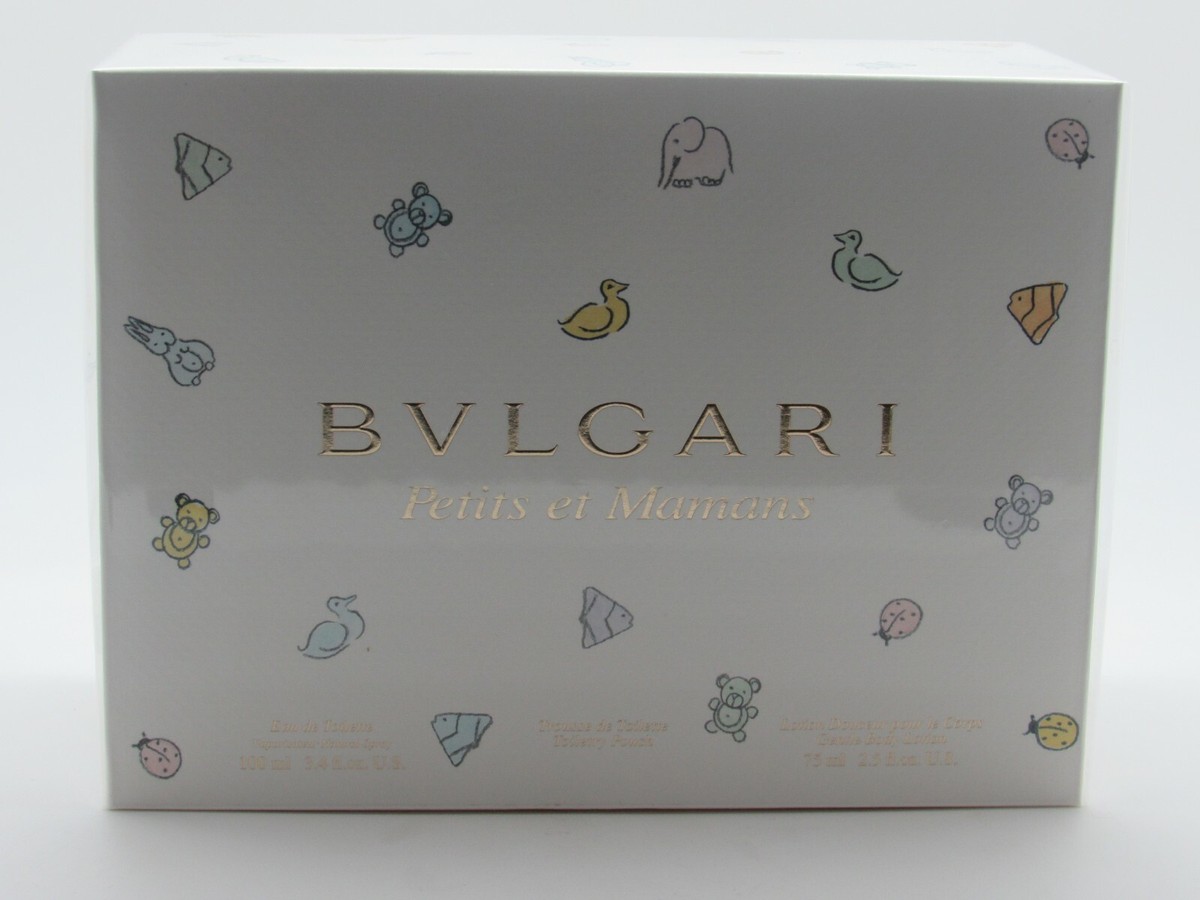 BVLGARI - Petits et Mamans Eau de Toilette & Cosmetics Case - NEW