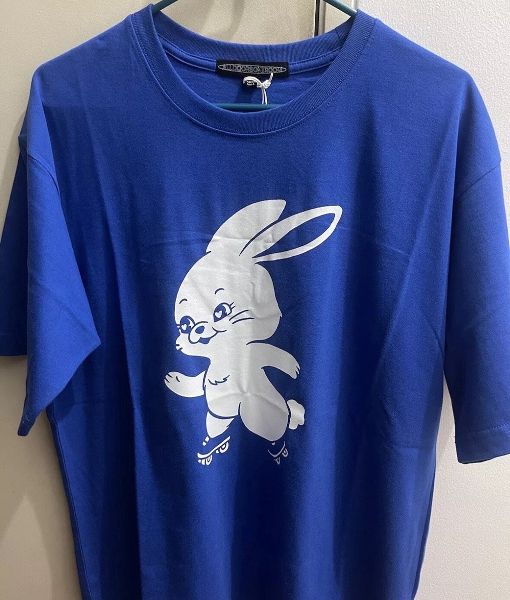Newjeans NEWJEANS OFFICIAL MERCH TOKKI TEE BLUE SIZE L | eBay