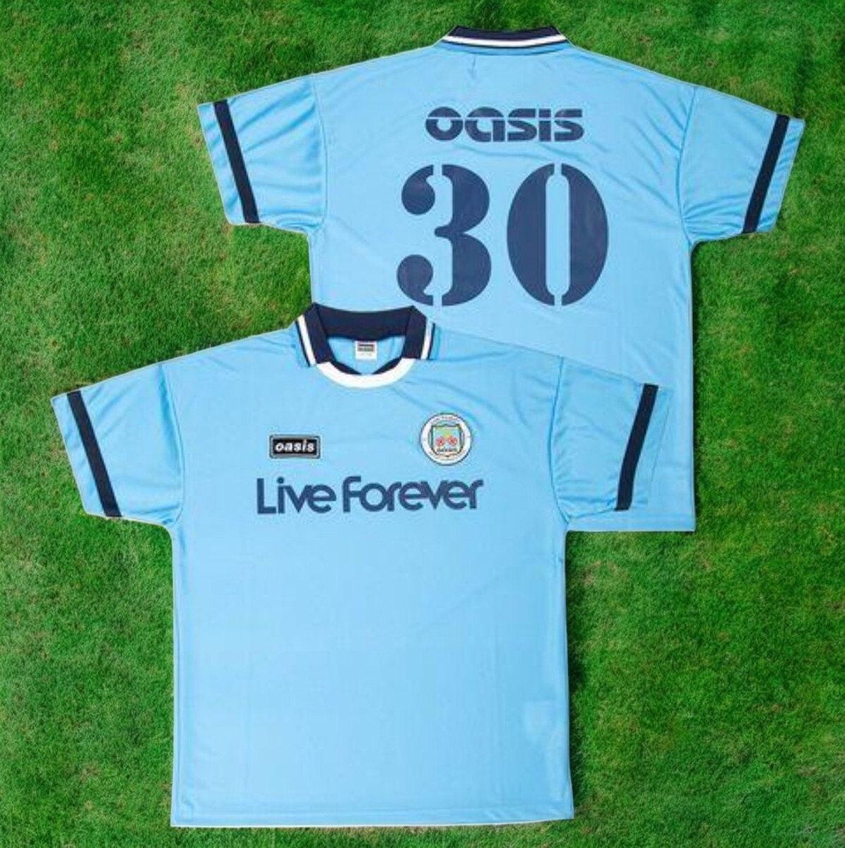 Oasis 30th Anniversary Japan Exclusive Football Jersey Shirt - Man