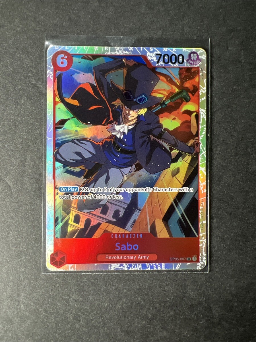 Sabo SR OP05-007 One Piece Card Game: Awakening of the New Era