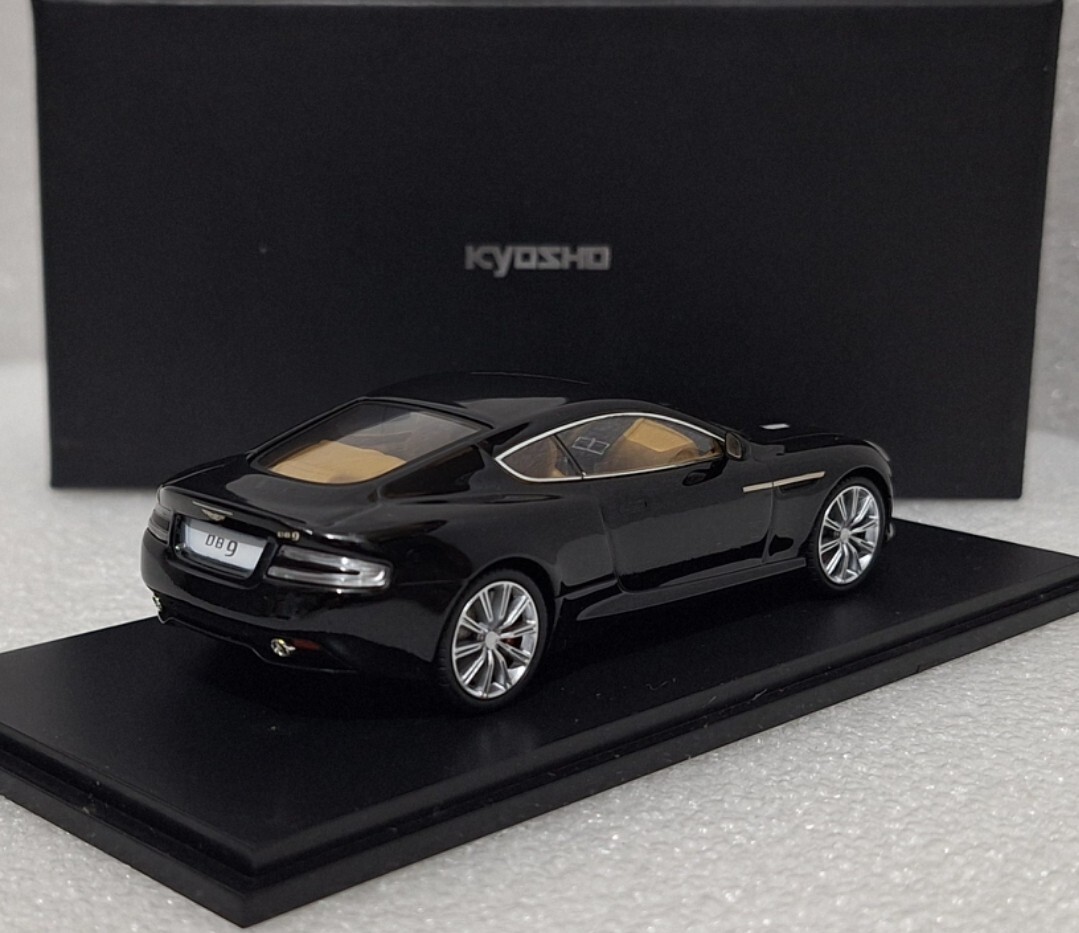 Aston Martin DB9 Onyx Black 2013 1:43 Kyosho 05591NX EXTREMELY