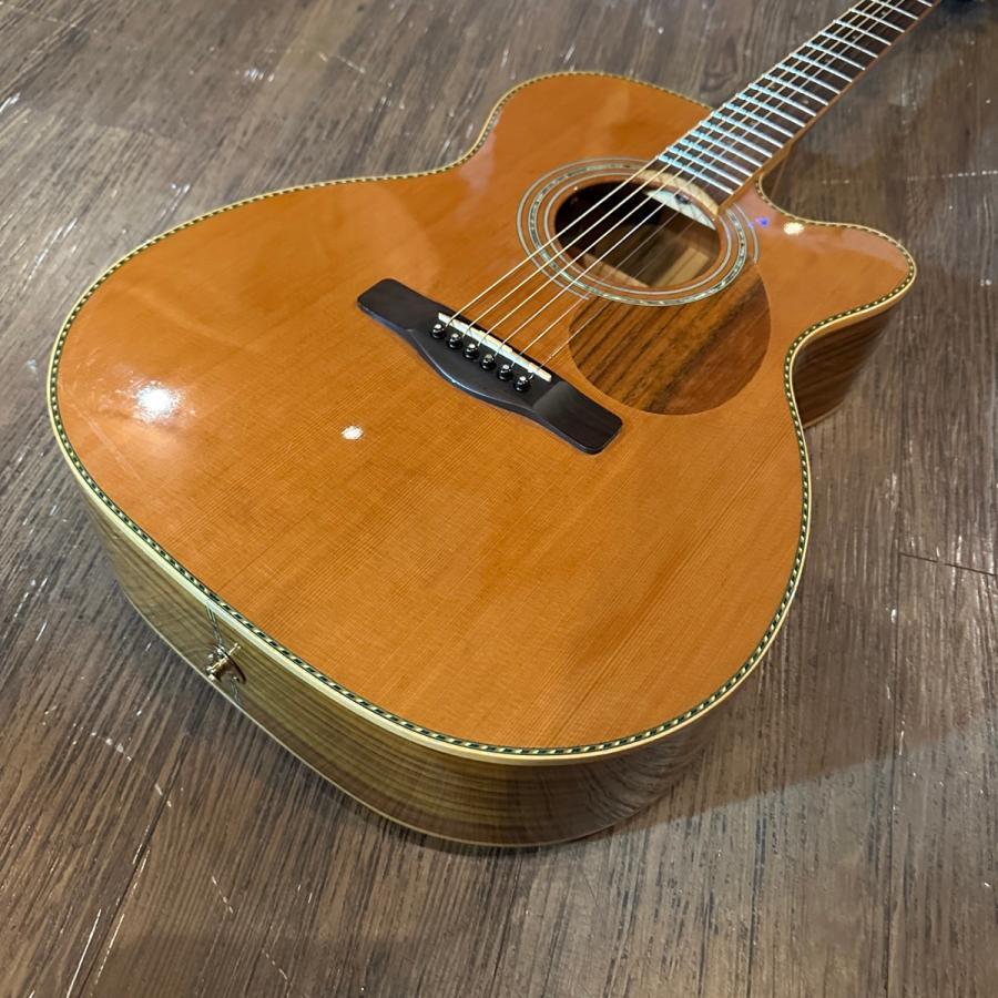 Greg Bennett by Samick OM-15CE Electric Acoustic Guitar Natural