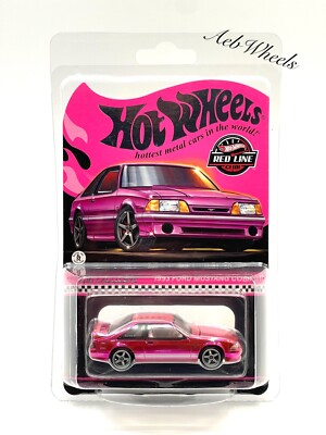 2024 Hot Wheels Red Line Club RLC 1993 Ford Mustang Cobra (pink