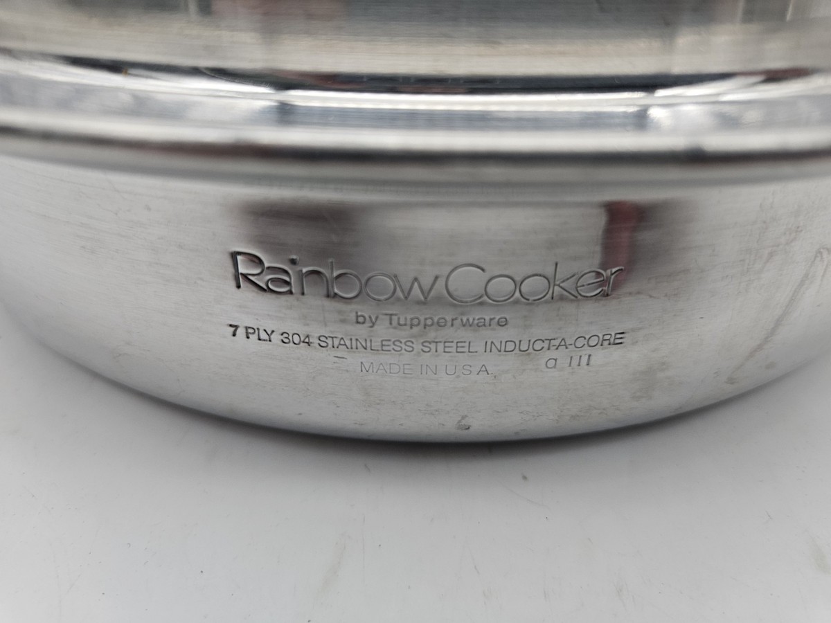 Rainbow Cooker PREMIUM 7-Ply 304 Tupperware Stainless Steel