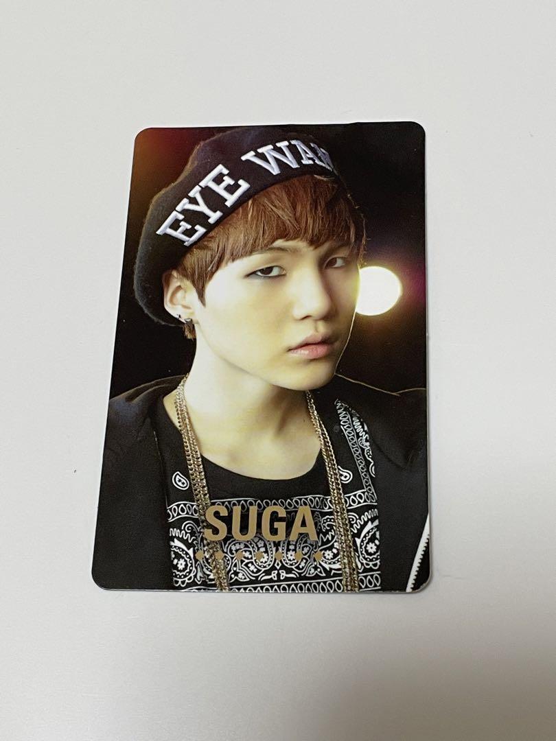 BTS NO MORE DREAM トレカ ユンギ suga BTS バンタン no more dream