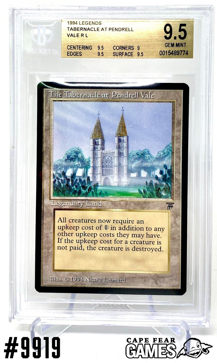 MTG The Tabernacle at Pendrell Vale - BGS 9.5 - #9919, NM-Mint