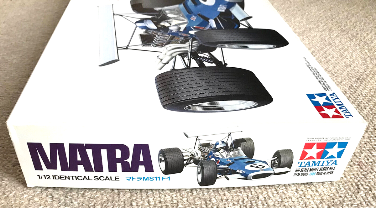 TAMIYA 1/12 MATRA MS11 F1 Racing Car Plastic Model Kit Big Scale