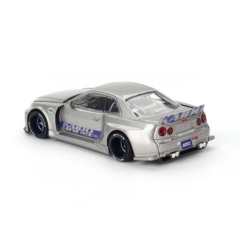 Kaido House 1:64 Nissan Skyline GT-R (R34) Kaido Works Shinjuku V1