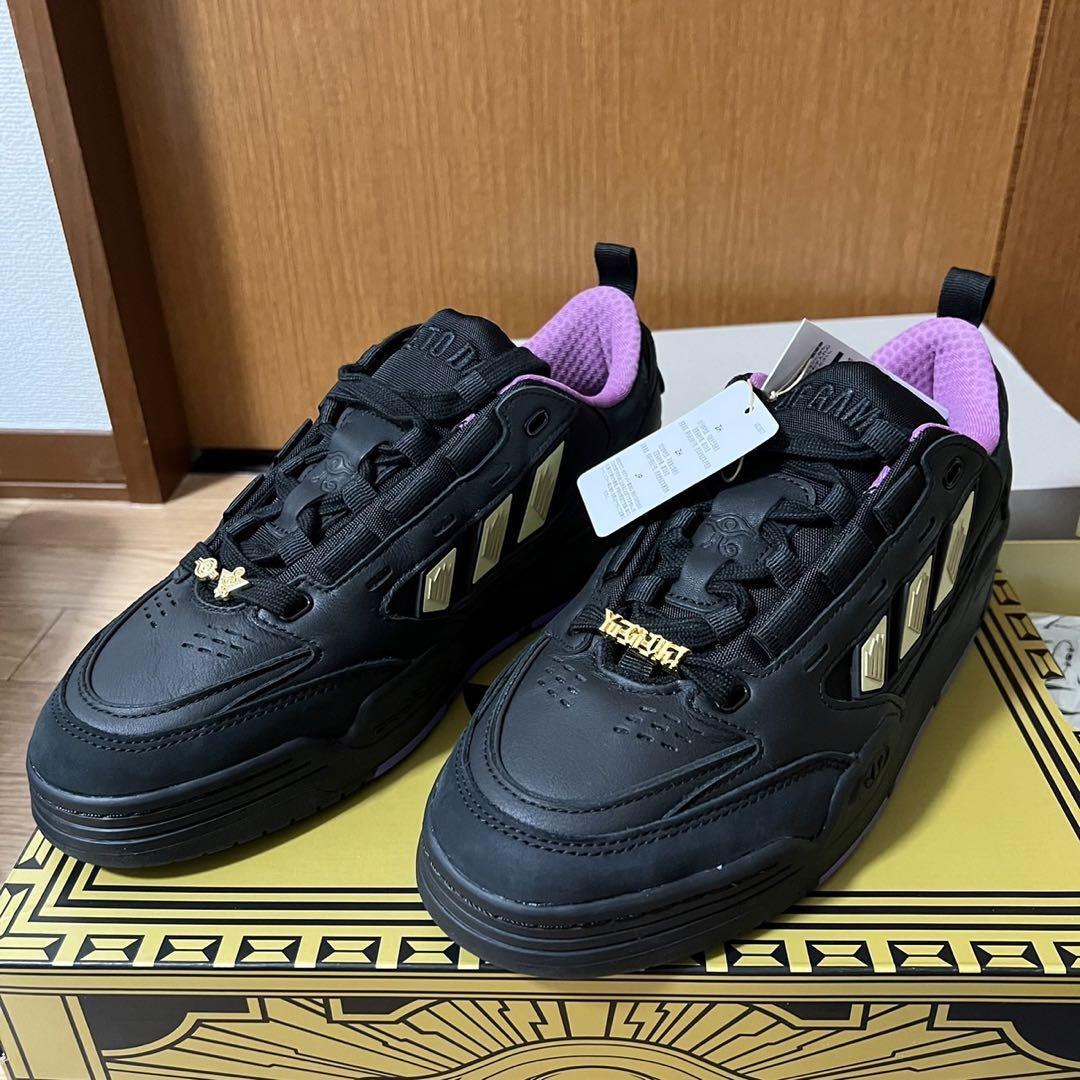 Adidas Yu-Gi-Oh ADI2000 Black Dark Magician US 9.5 JP 27.5cm UK 9