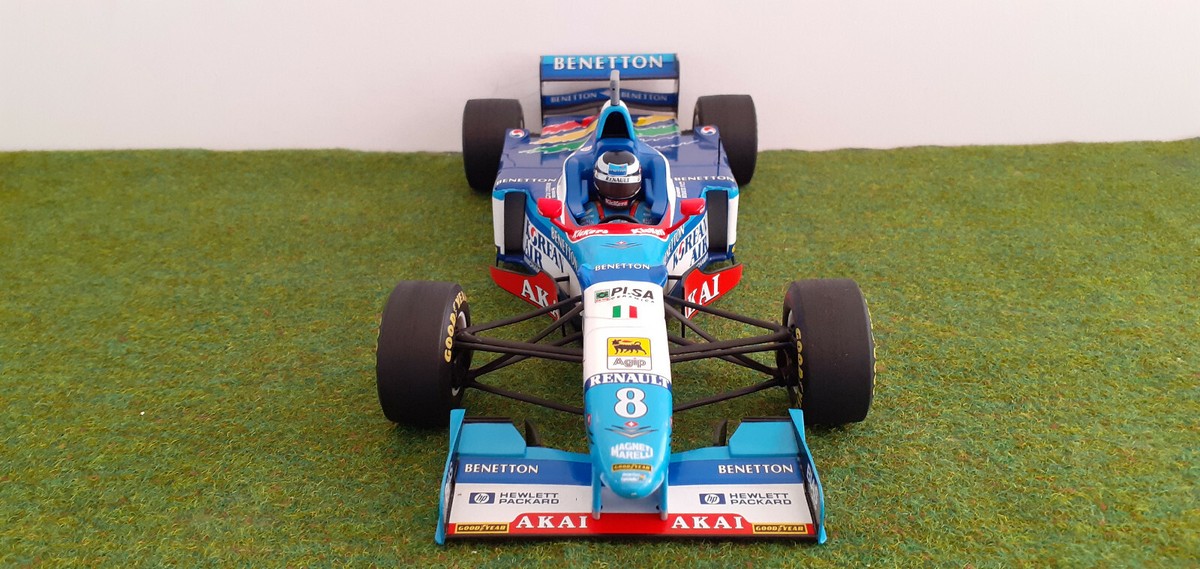 F1 BENETTON 1997 RENAULT B197 BERGER 1/18 MINICHAMPS 180970008
