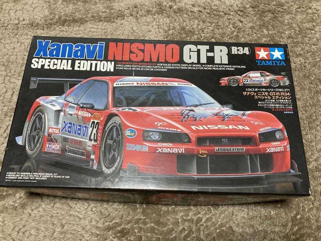 TAMIYA 1/24 Nissan Xanavi Nismo GT-R (R34) Special Edition No.271