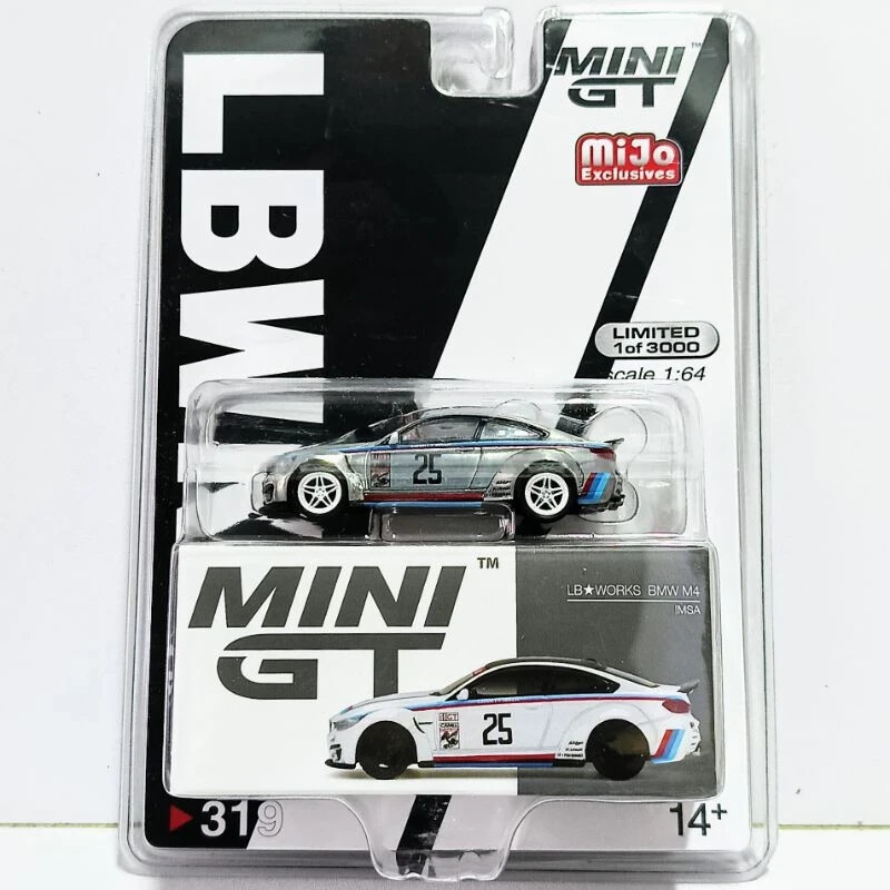 CHASE CAR - Mini GT #319 LB Works BMW M4 IMSA | eBay