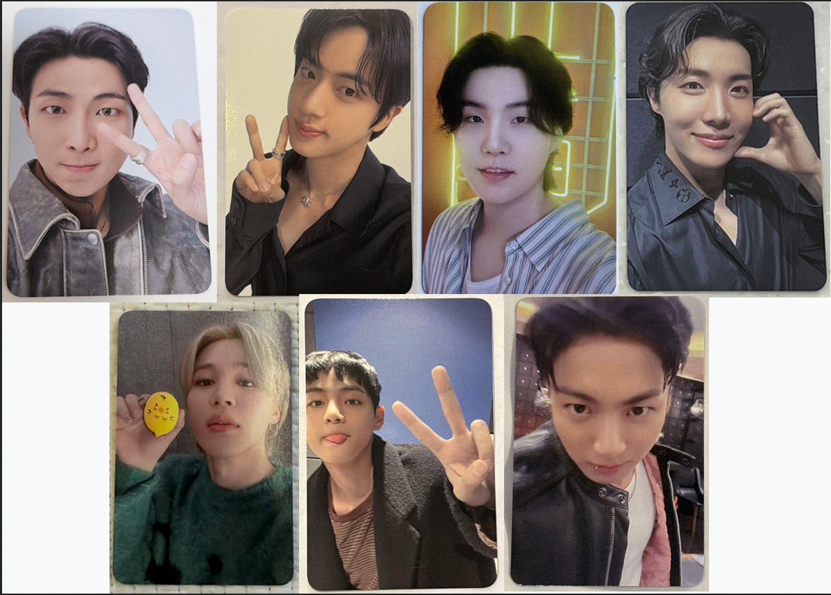 BTS FESTA ARMY ZONE 2025 Limited Official Photo card Photocard PC
